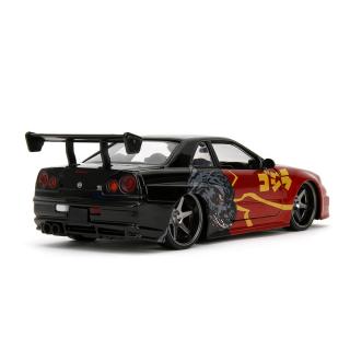 Nissan Skyline GT-R 2002 Godzilla  Jada 1:24